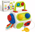 Busy Cube for Toddlers 1 Years Old - Montessori 10-in-1 Activity Toy