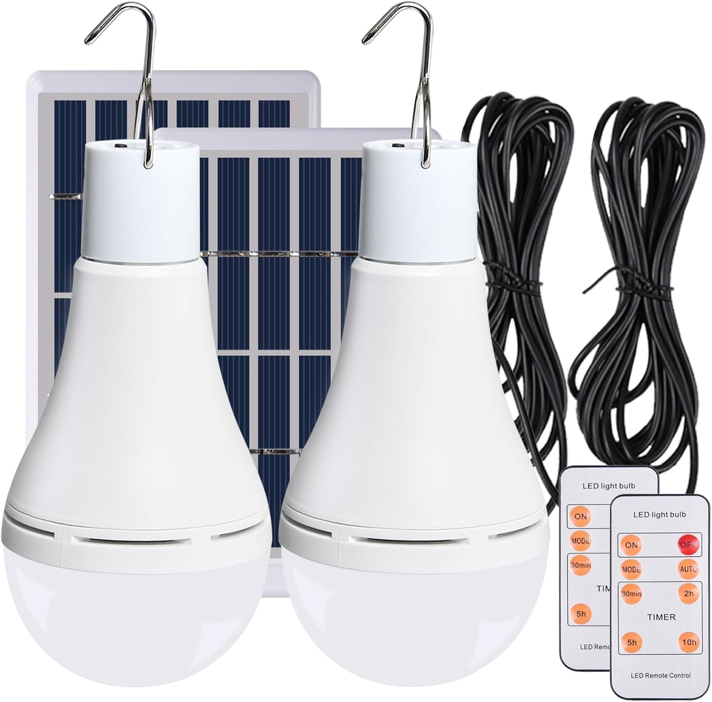 Rechargeable Solar Chicken Coop Light - Bright & Convenient