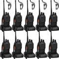 Walkie talkies 10 Pack Long Range Rechargeable 2 Way Radio - Ready