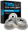 TRQ Rear Brake Rotors Set Compatible with 1997-2003 Camry/ES300