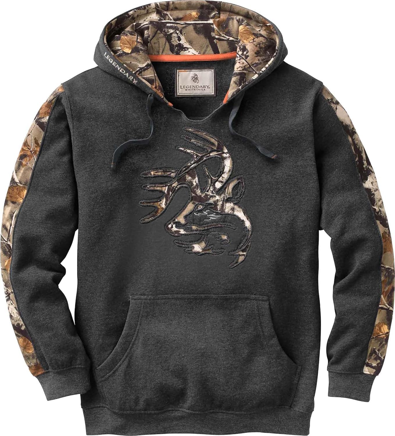 Legendary Whitetails Camo Hoodie Pullover for Men - Midweight
