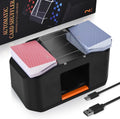 Nileole Quiet Rechargeable 2-Deck Card Shuffler - Quiet Electric