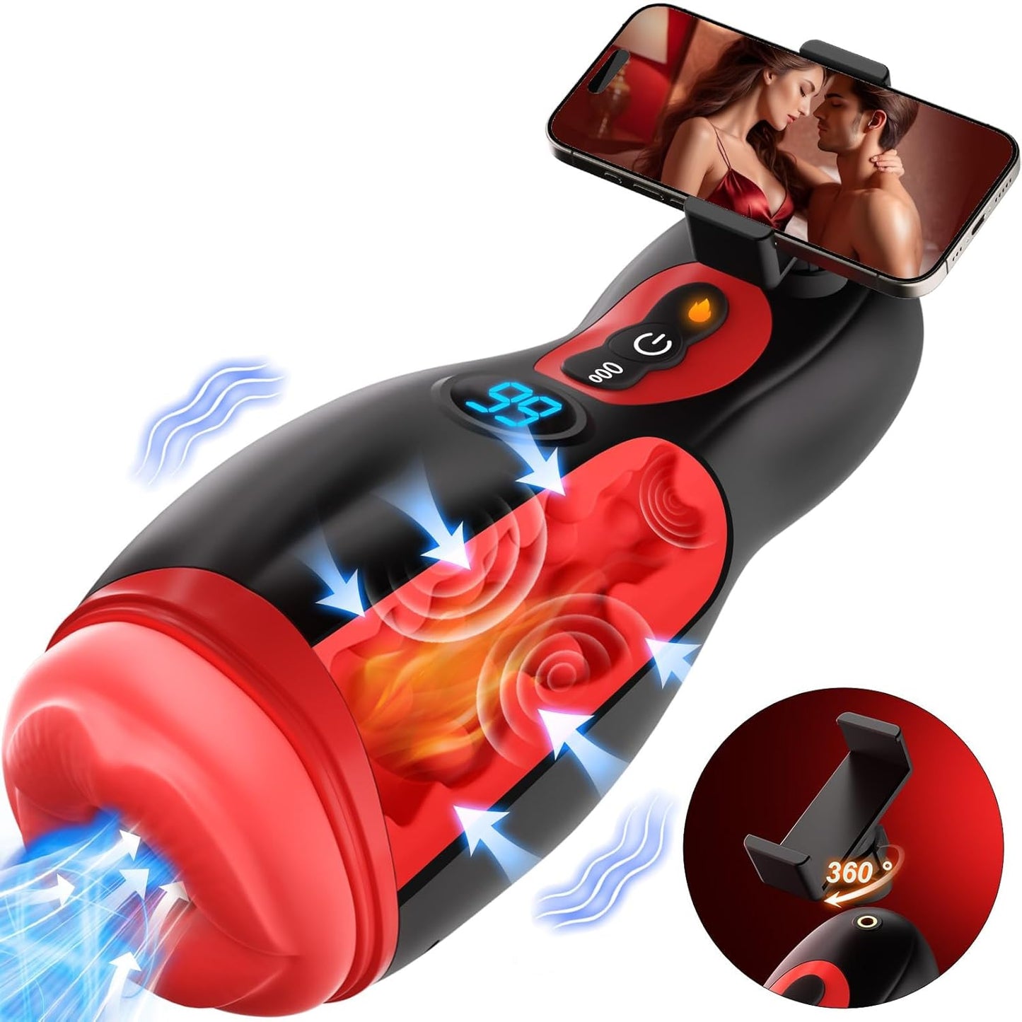 Male Masturbator with APP Control and Heating Function for Men