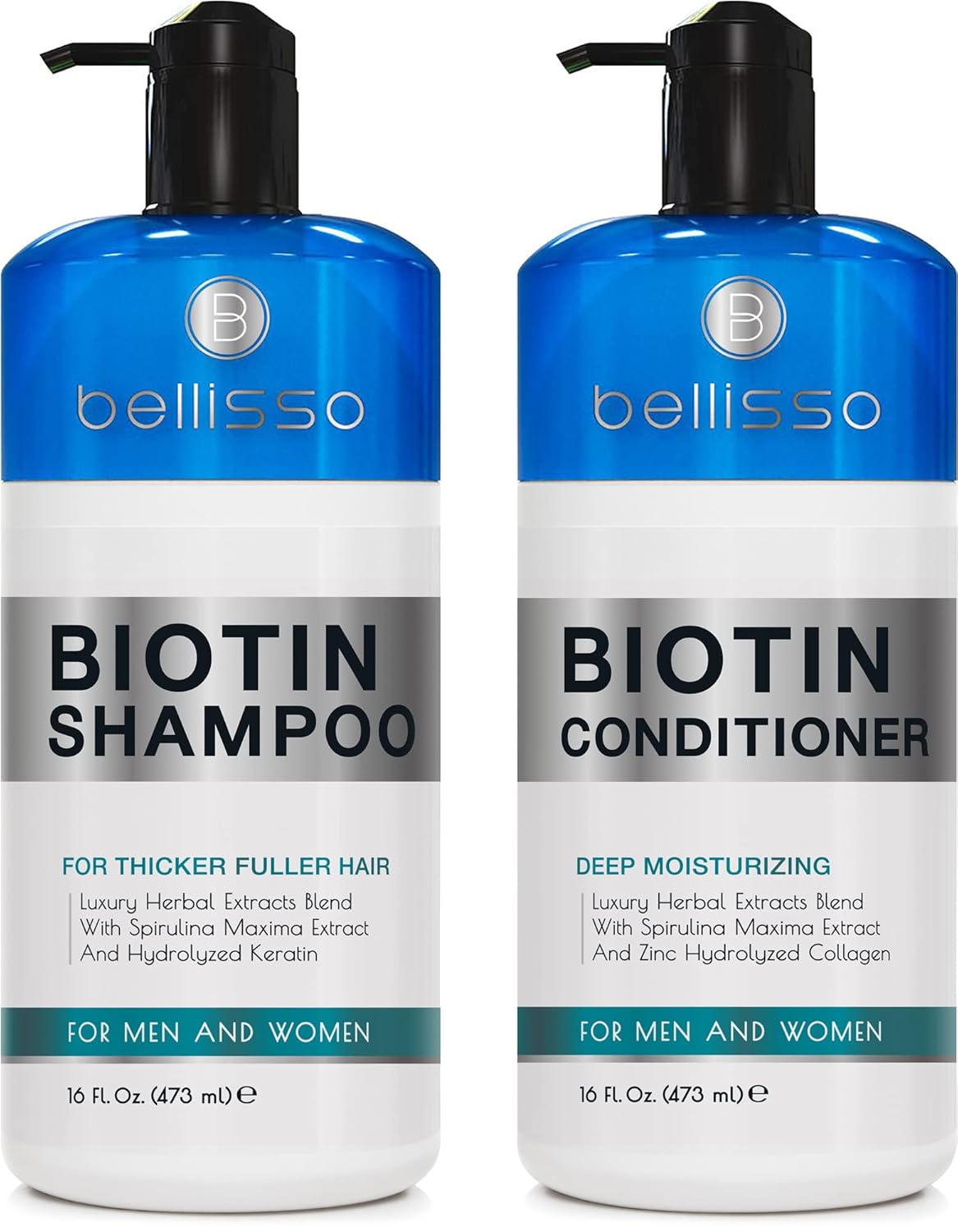 Biotin Hair Volumizing Set - Thickens Thinning Hair