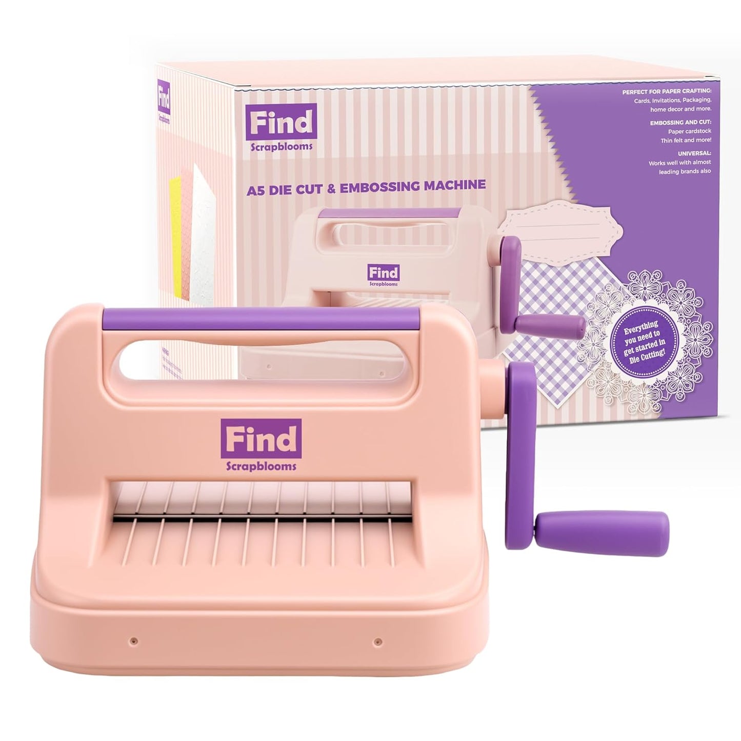 6 Inch Die Cutting Machine Kit for Cardmaking and Scrapbooking