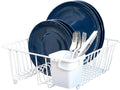 Smart Design Dish Drainer Rack Small - Counter or In-Sink Drying