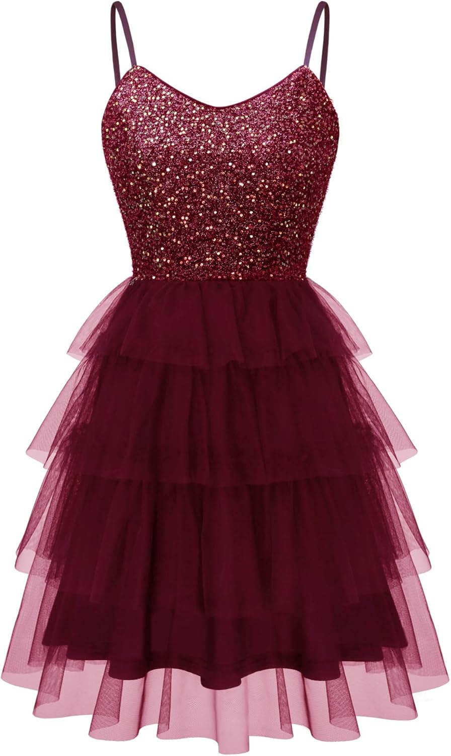 Sparkly Sequin Glitter Dress for Cocktail Parties and Events