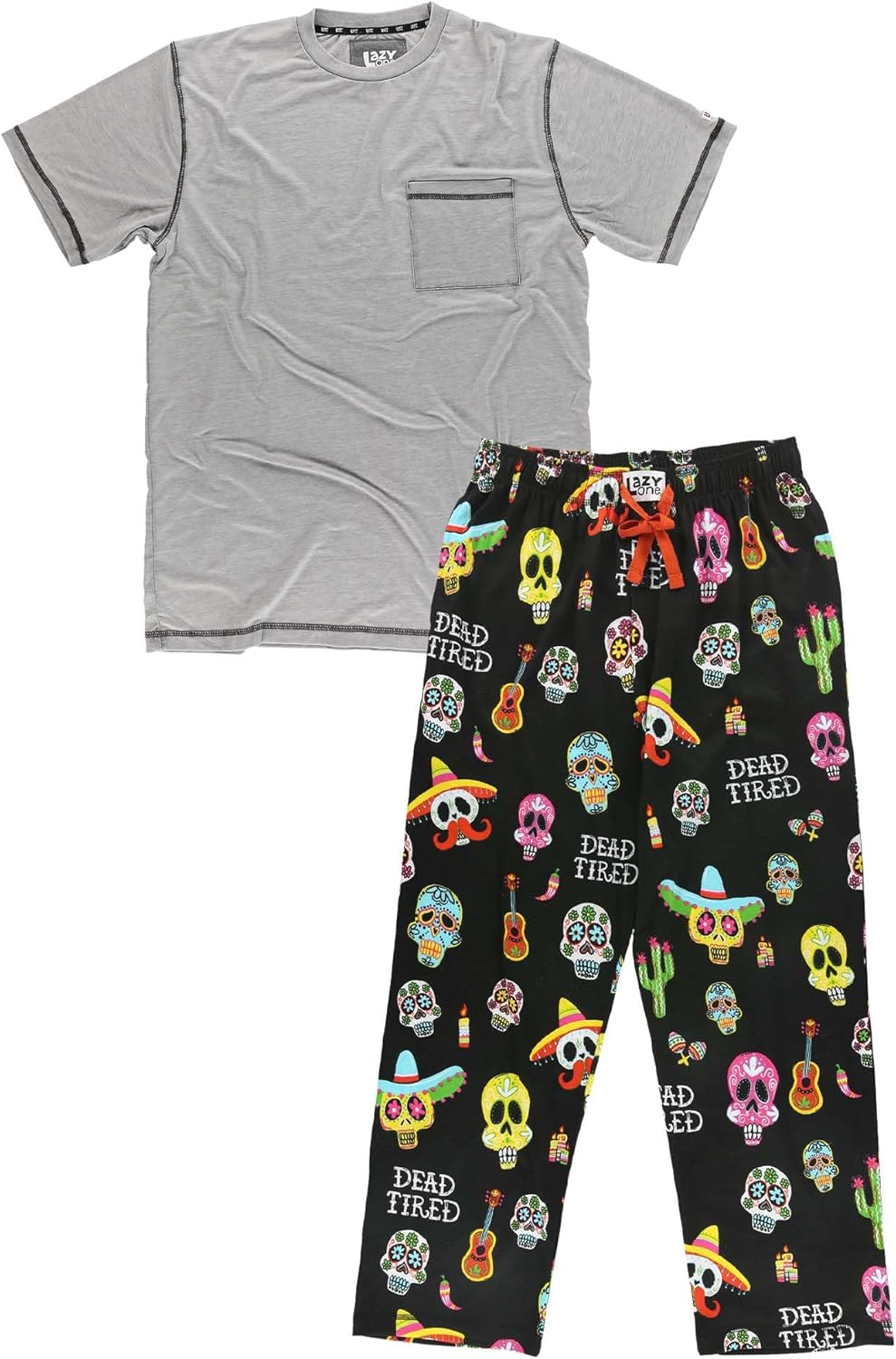 LazyOne Pajama Sets For Men With Funny Animal Prints