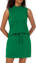 Two Piece Skirt Set for Women Sweatsuits Tennis Outfits (Style 9KD7)