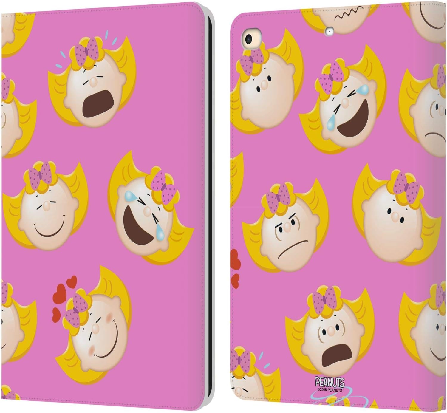Peanuts Sally Brown Leather Wallet Case for iPad 9.7 2017/2018
