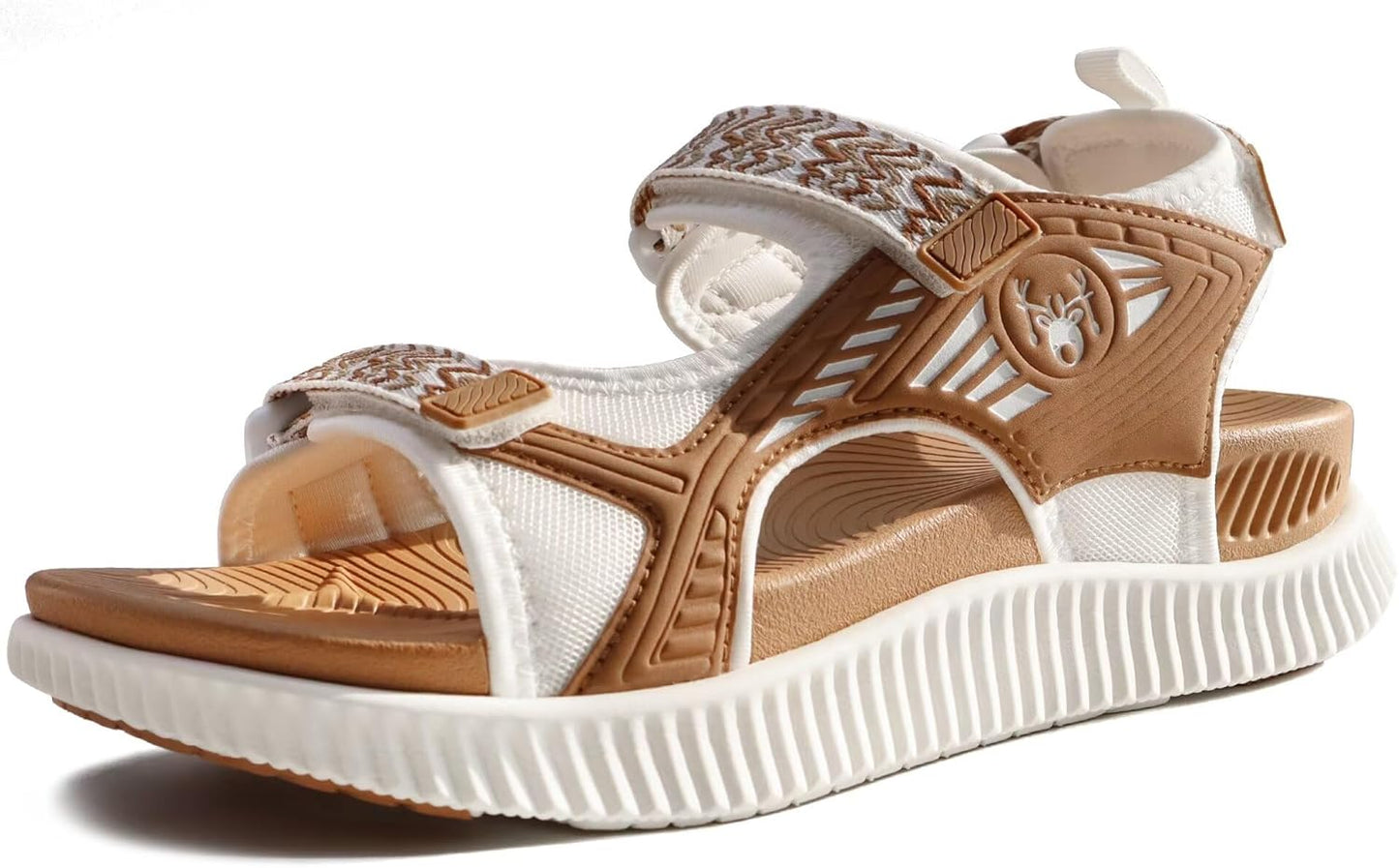 KuaiLu Womens Orthopedic Walking Sandals for Summer Comfort