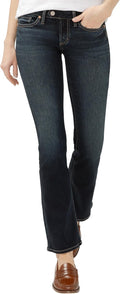 Silver Jeans Co. Tuesday Low Rise Slim Bootcut Jeans (Style MJ8B)