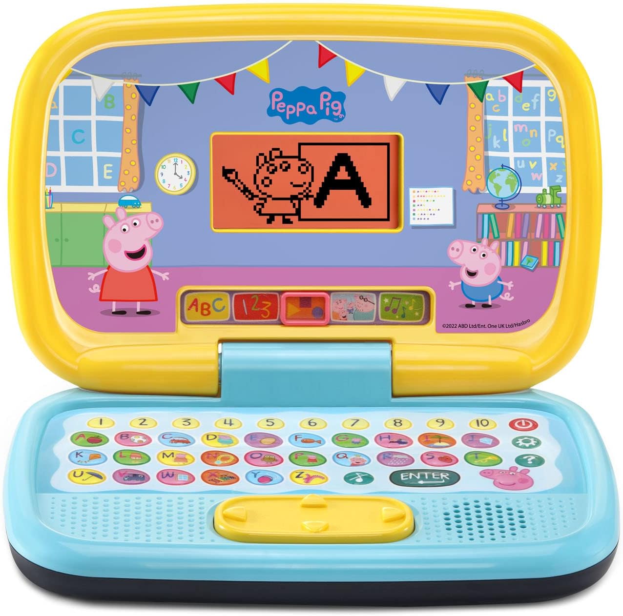 VTech Peppa Pig Play Smart Laptop for Fun Learning Adventures