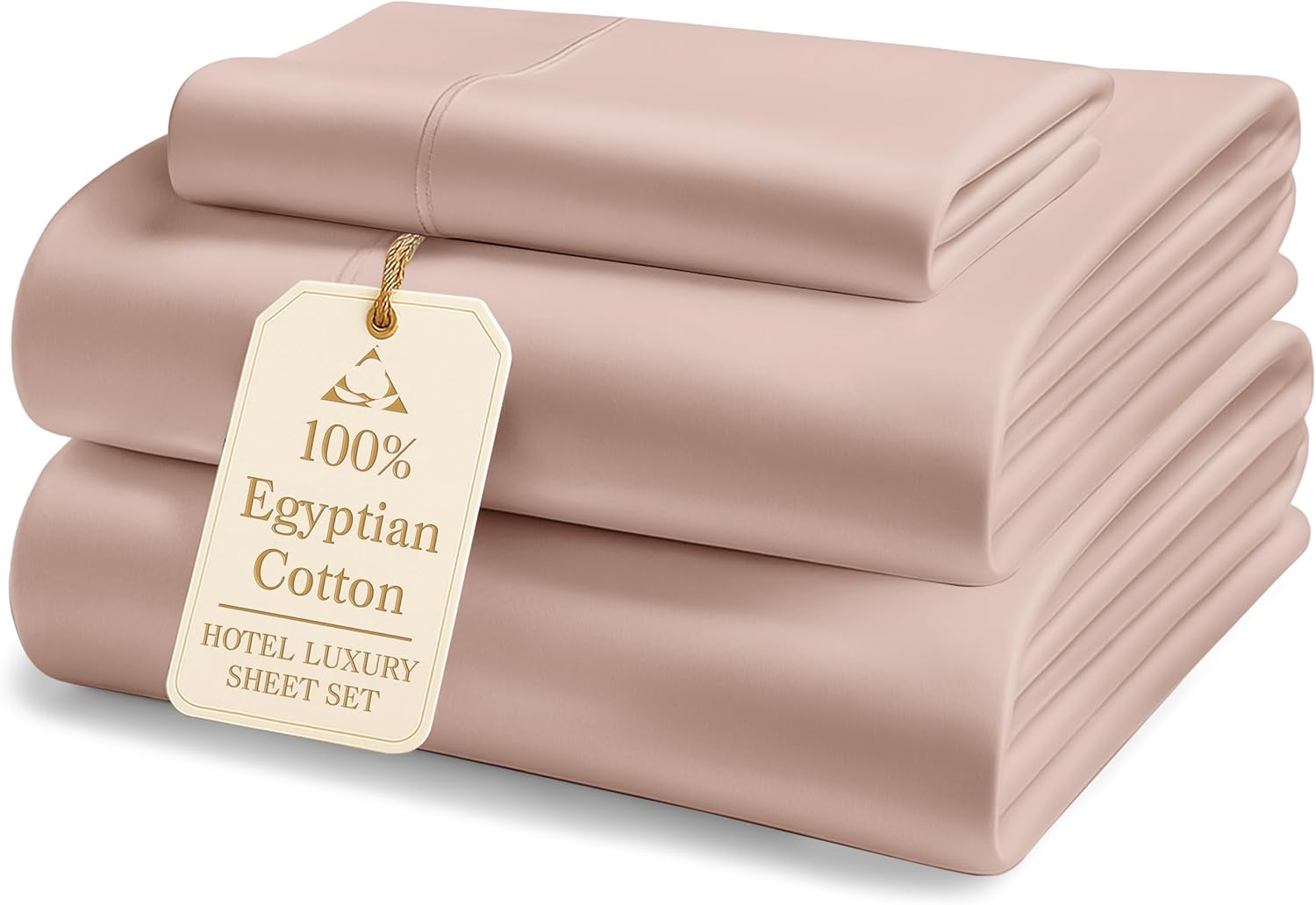 Luxury 100% Egyptian Cotton Twin Bed Sheets for Comfort