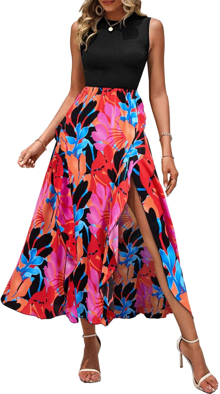 BTFBM Women Casual Sleeveless Summer Dresses for Every Occasion