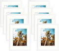 Frametory 11x14 Picture Frame with Mat for 8x10 Photos - 8 Pack