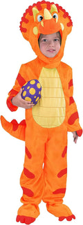 Triceratops Costume Toddler Halloween Dinosaur Costume - Cozy Durable