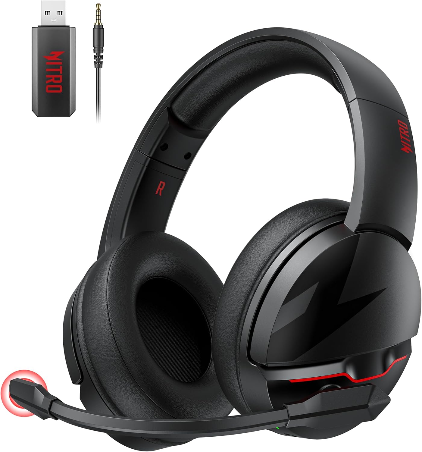 acer Wireless Gaming Headset for PS5, PC, and Mobile Devices