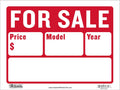 For Sale Sign 12x16 Red White High Visibility - 360 Pack