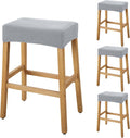 YISUN Stool Covers Rectangle 4 Pack - Stretch Waterproof Seat