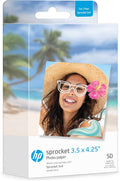 HP Sprocket 3.5 x 4.25 Sticky-Backed Photo Paper 50 Pack