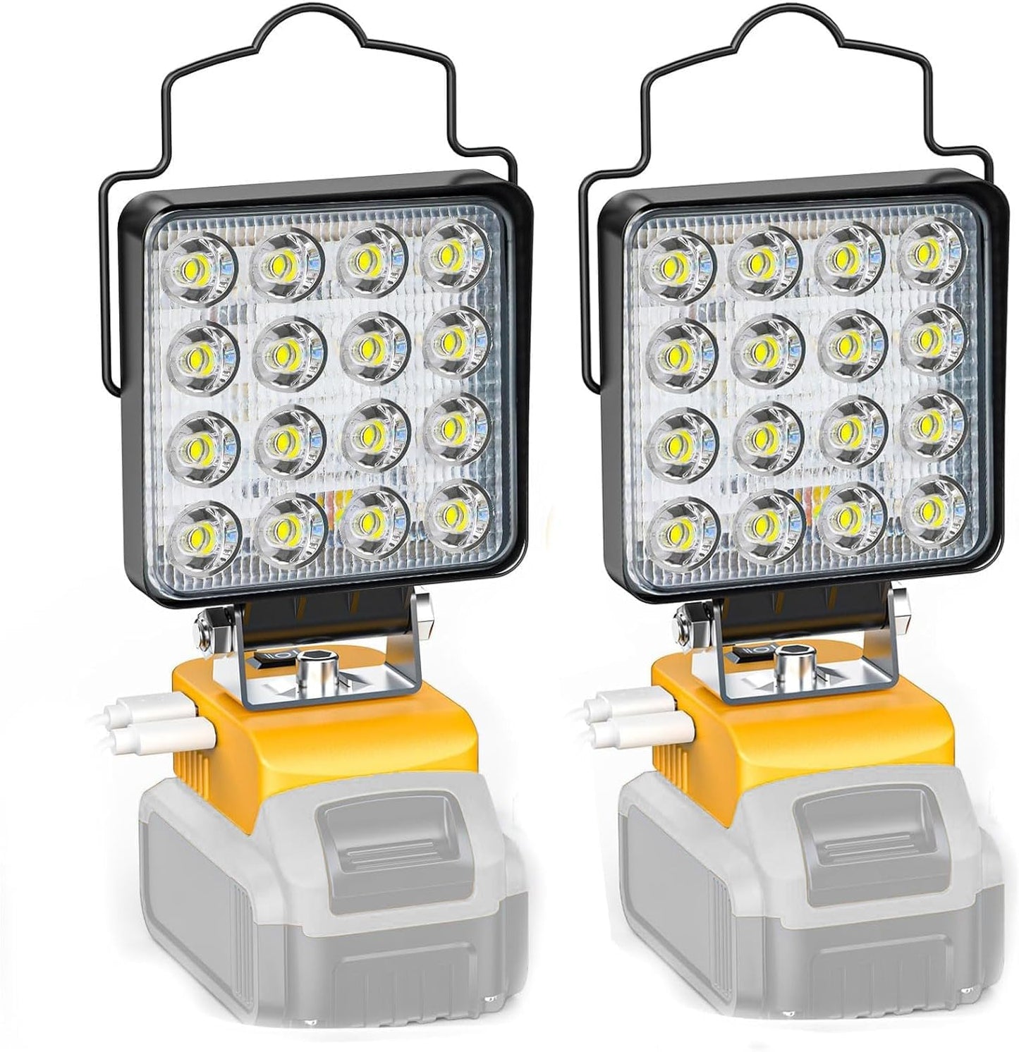 Ecarke Cordless LED Work Light for DeWALT 20V Users - Versatile