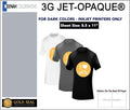 8.5 x 11 Neenah 3G Jet-Opaque Dark Colors Transfer Paper