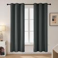 Blackout Grommet Curtains - Thermal Insulated, Noise-Reducing Dark