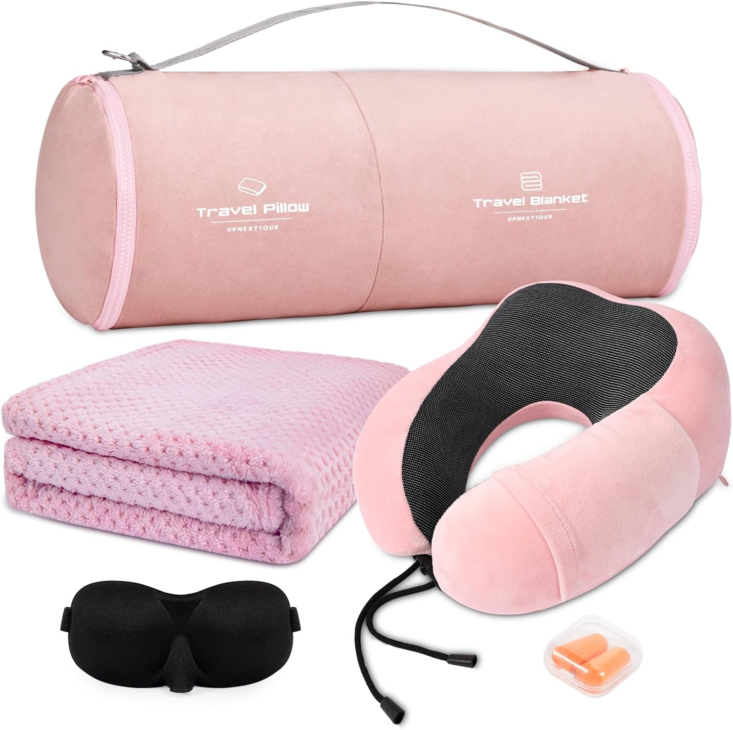 Travel Pillow and Blanket Set for Ultimate Comfort on the Go
