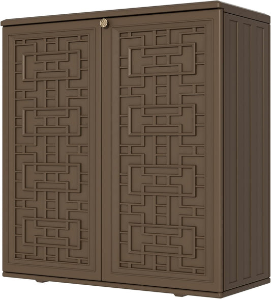 Durable Waterproof Outdoor Storage Box for Garden and Patio