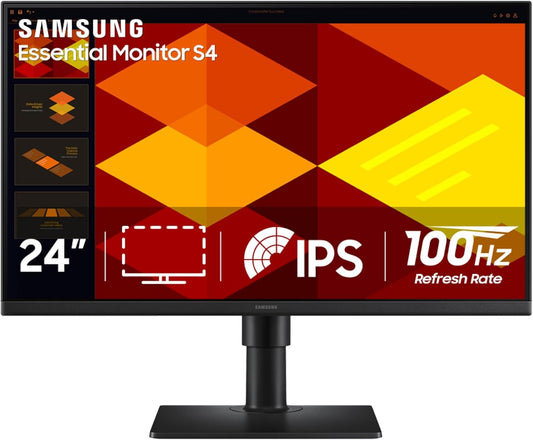 Samsung 24 Borderless Business Monitor with IPS Panel and 100Hz