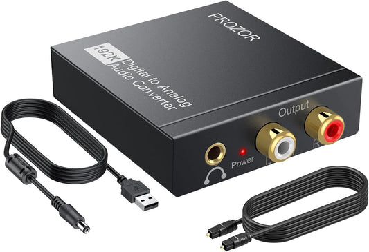 PROZOR Digital Audio Converter - Enhance Sound Quality