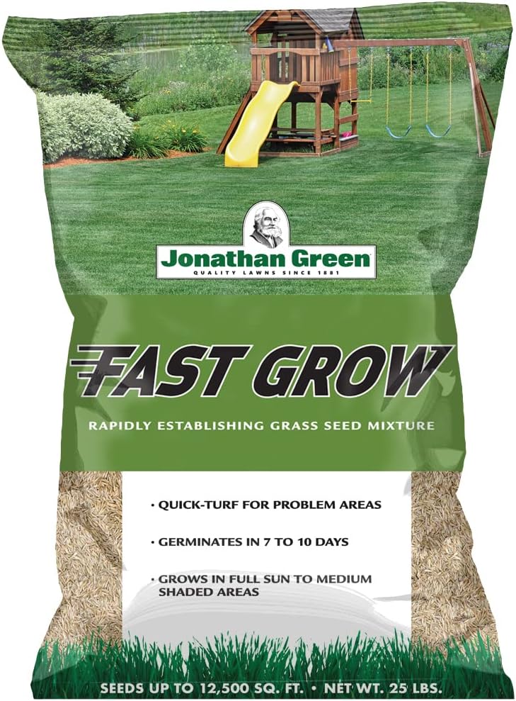 Fast Grow Grass Seed for Quick Turf Establishment and Coverage