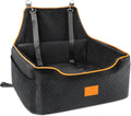 Dog Car Seat for Large and Medium Dogs Under 55Lbs - Black