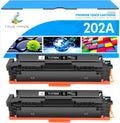 TRUE IMAGE Compatible 202A Black Toner 2-Pack - High Yield