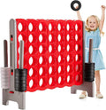Giant 4-in-A-Row Jumbo 4-to-Score Game - Family Indoor Outdoor Fun