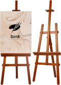 DJAR Wooden Art Easel for Painting - Adjustable Pine Easel