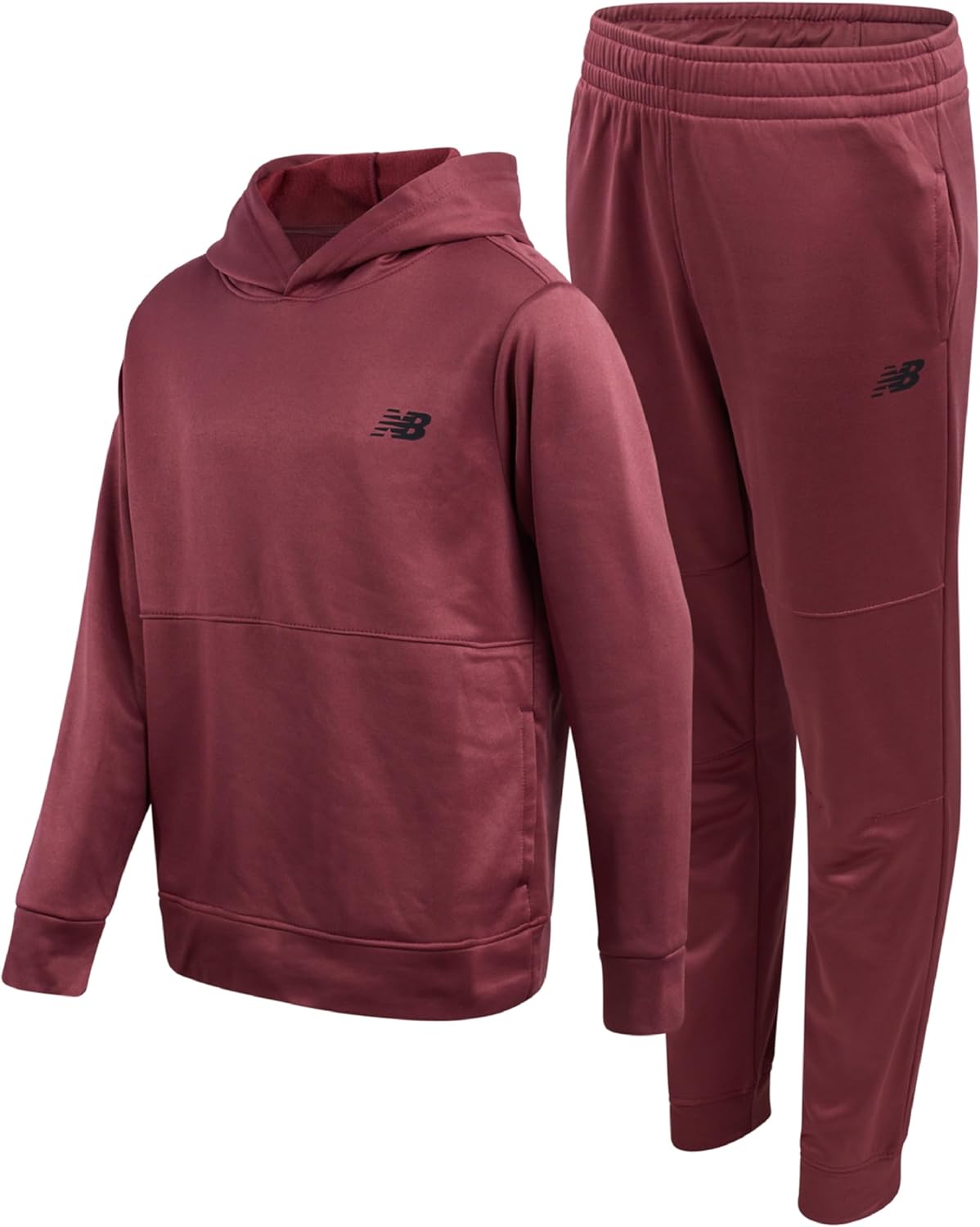 New Balance Boys Sweatsuit Set - Cozy Fleece Hoodie and Jogger