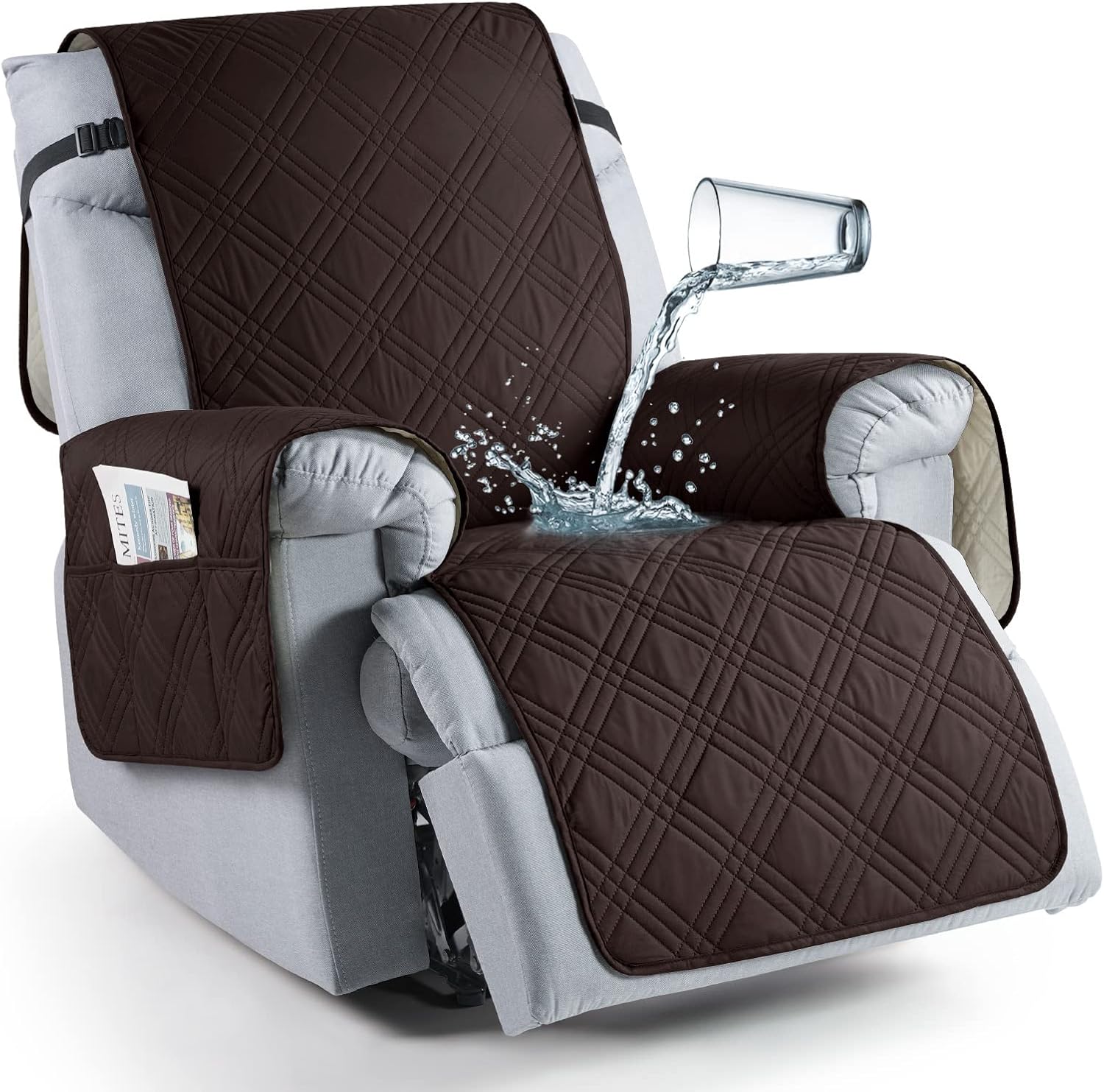 100% Waterproof Recliner Chair Cover for Large Recliners
