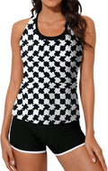 Stylish 3 Piece Tankini Swimsuit for Women with Comfortable Shorts
