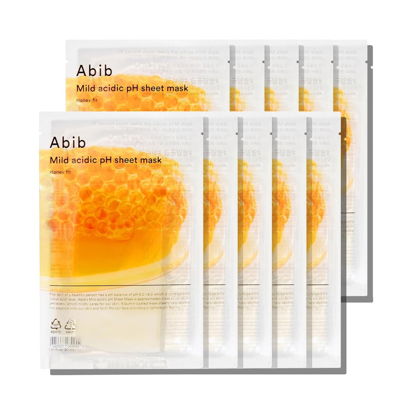Abib Mild Acidic pH Sheet Mask for Vitalizing Skin Care