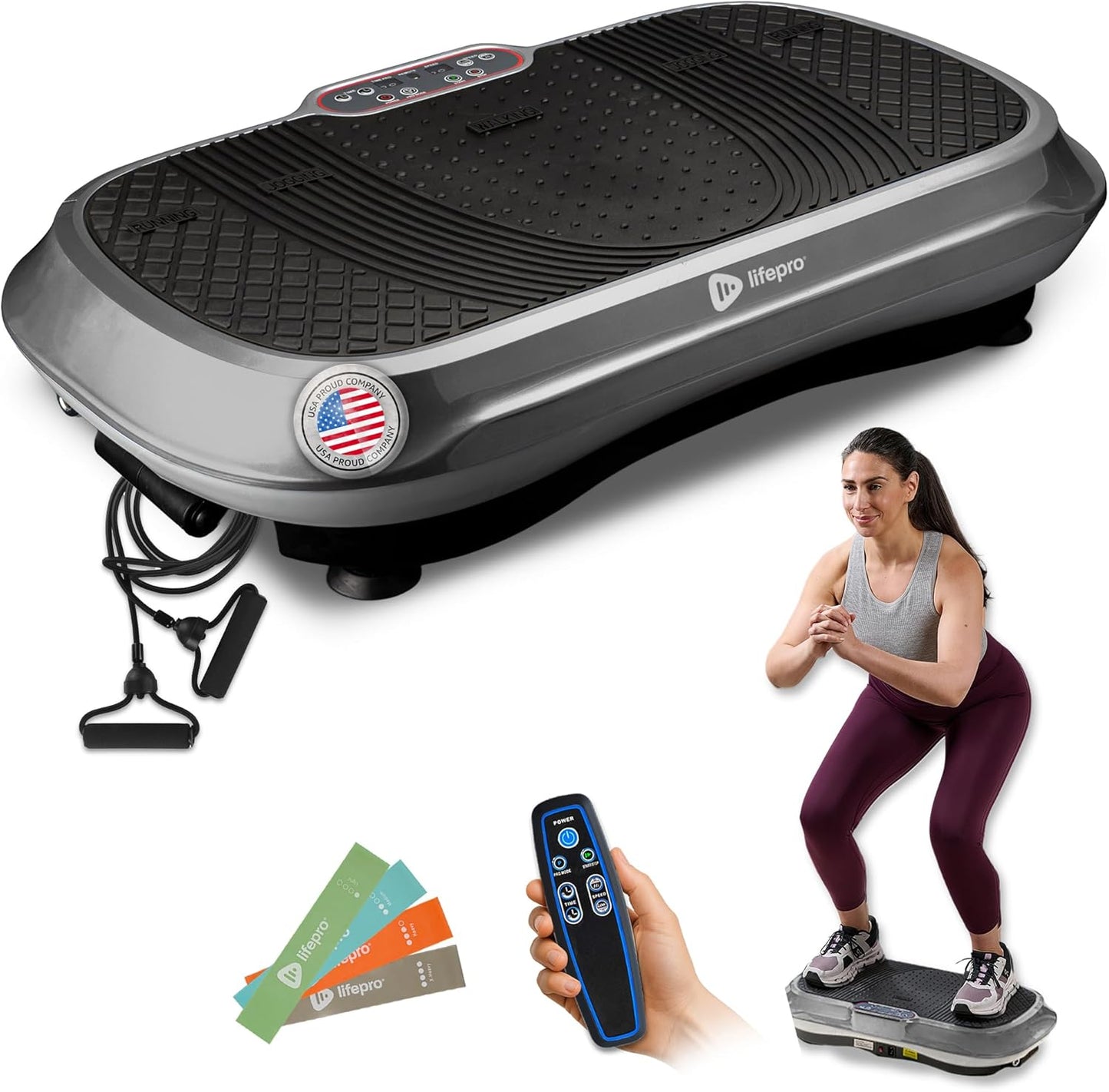 Lifepro Waver Vibration Plate for Full-Body Workout & Toning