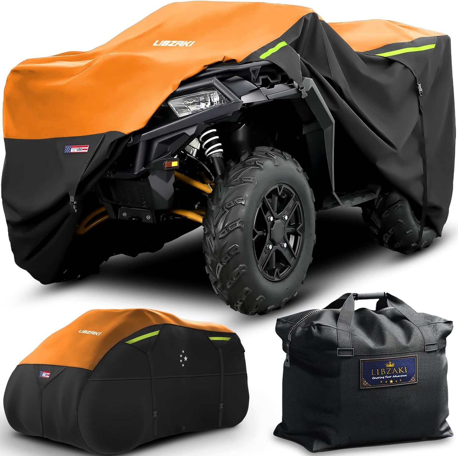 600D ATV Cover Waterproof Heavy Duty Quad Cover for All Seasons
