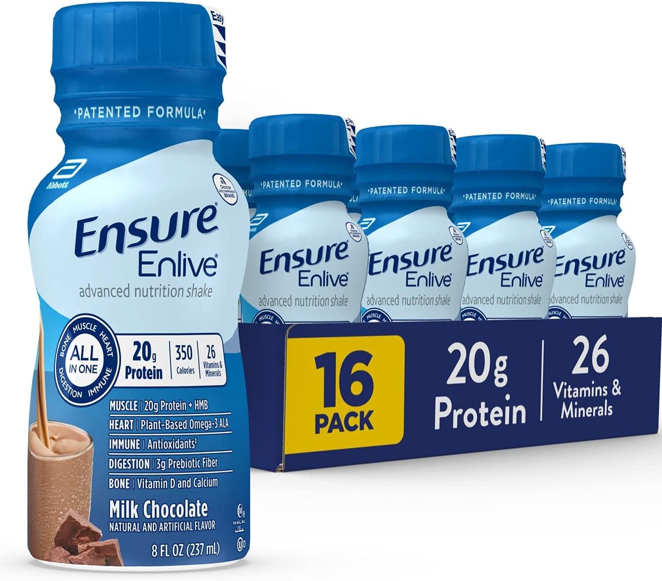 Ensure Enlive Meal Replacement Shake with 20g Protein and More
