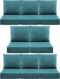 Luxury 6in Outdoor Cushions for Patio Furniture - Set of 8