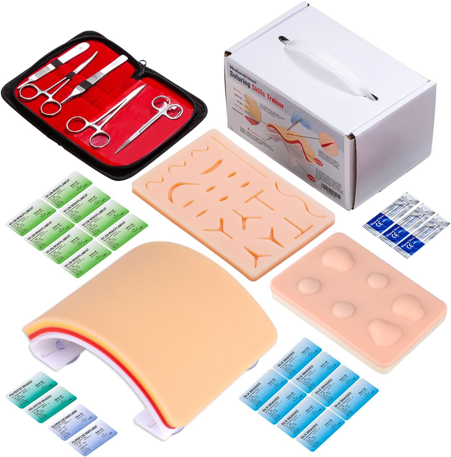 Medarchitect Premium Suturing Skill Trainer for Advanced Practice