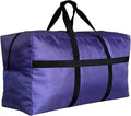 Extra Large Duffle Bag for Travel - Big Foldable Storage Bag Purple