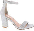TOP MODA Hannah-1 Ankle Strap Dressy High Heel Sandal - Stable 3in