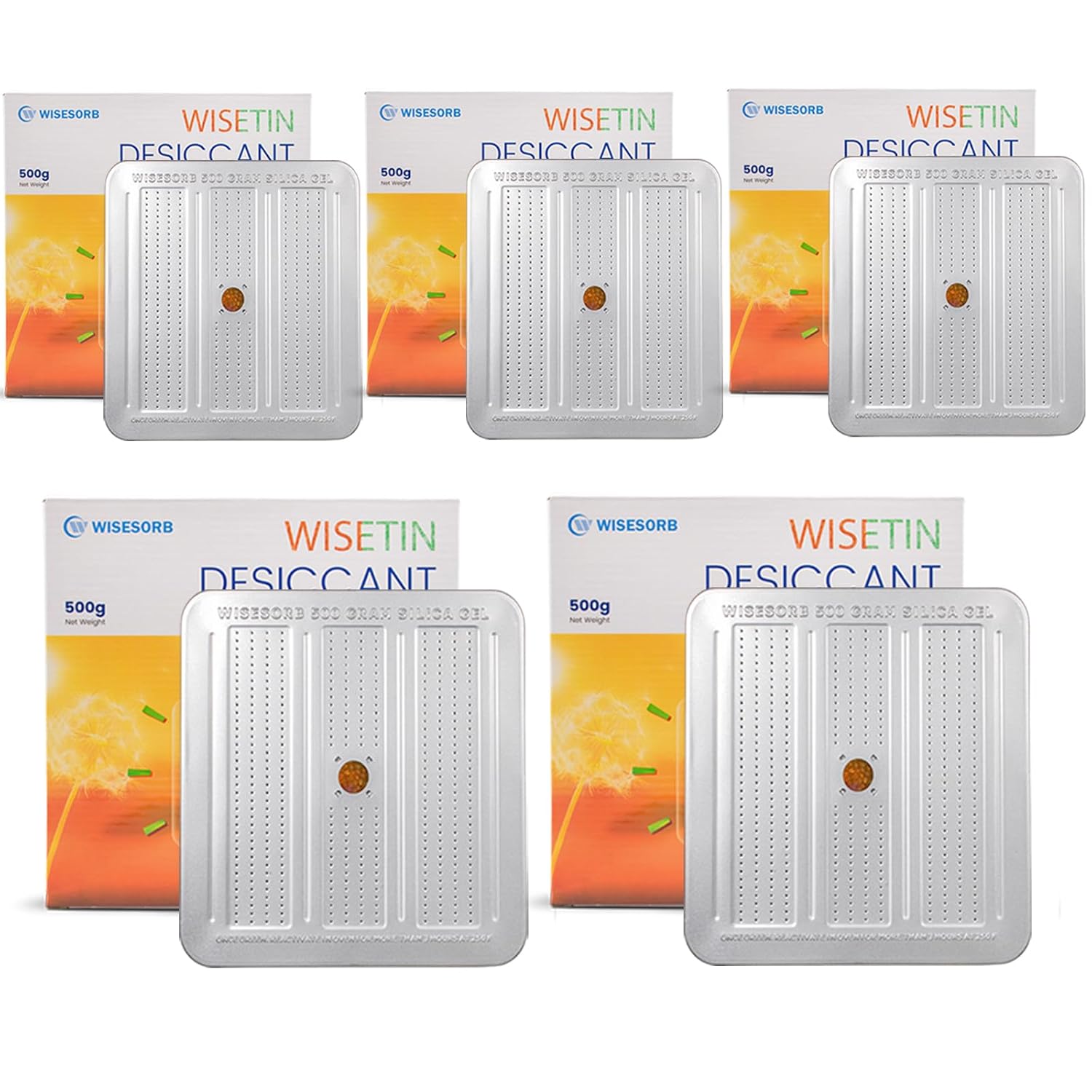 500 Gram Desiccant Canisters for Gun Safe Dehumidifier Use