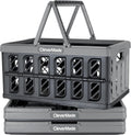 Collapsible Shopping Basket 3PK - Compact Foldable Grocery Baskets